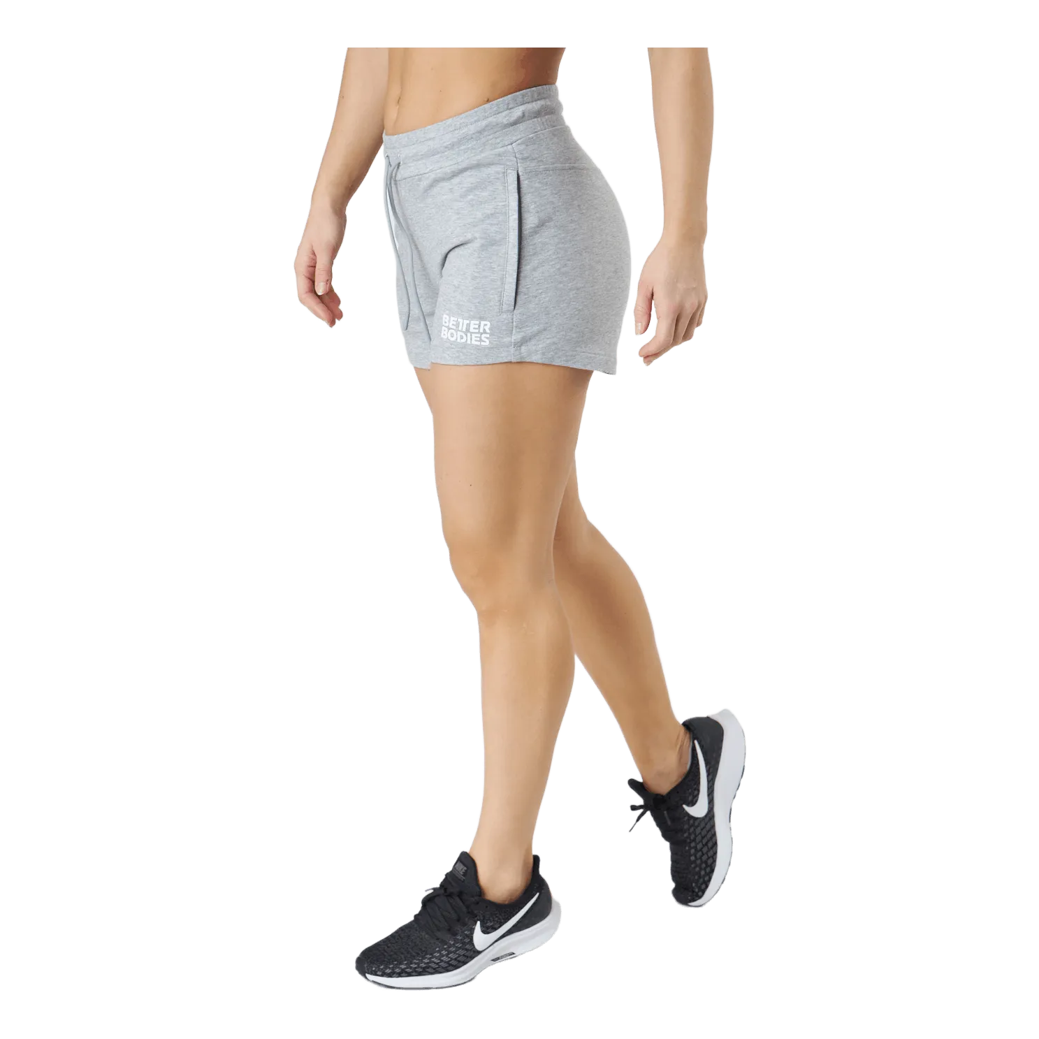 Better Bodies Empire Sweatshorts Light Grey Melange