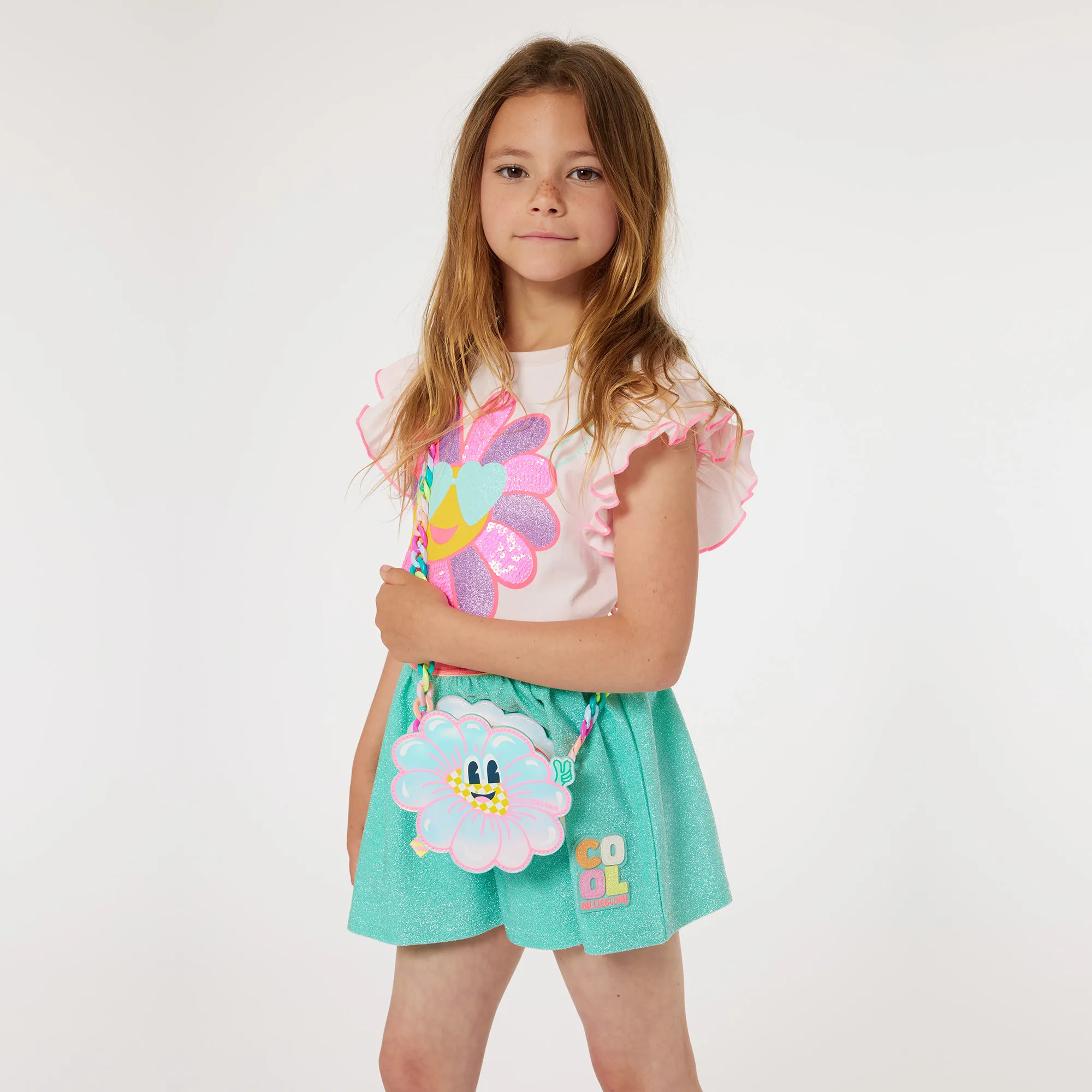 BILLIEBLUSH Bolso de flor con bandolera