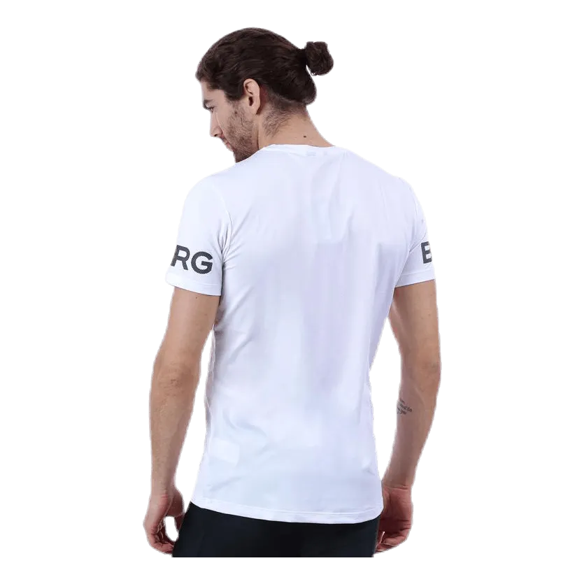 Björn Borg Tee Borg White