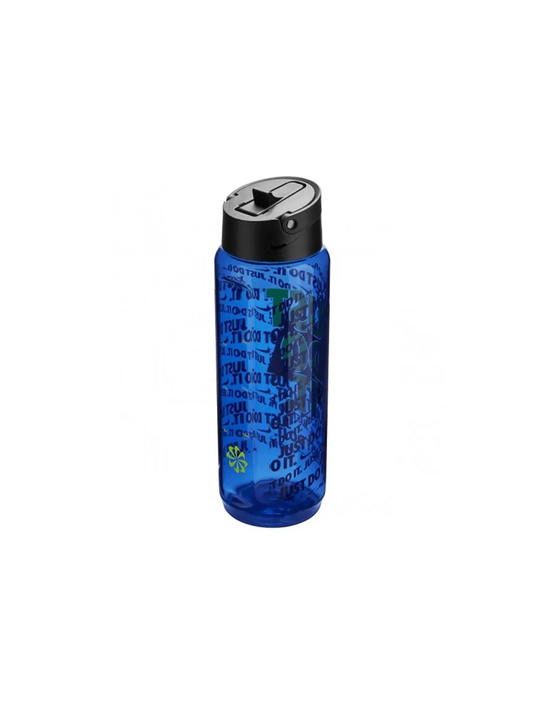 Botella De Fitness Nike Tr Renew Recharge Straw 24 Oz Negro