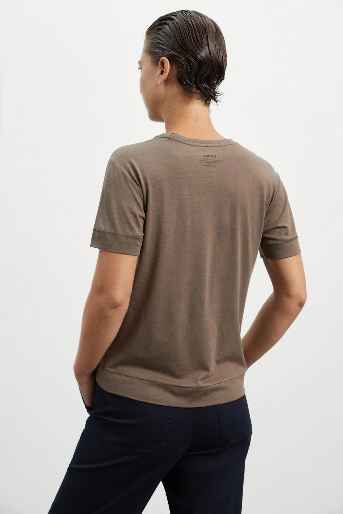 BROWN ALAYOR TSHIRT