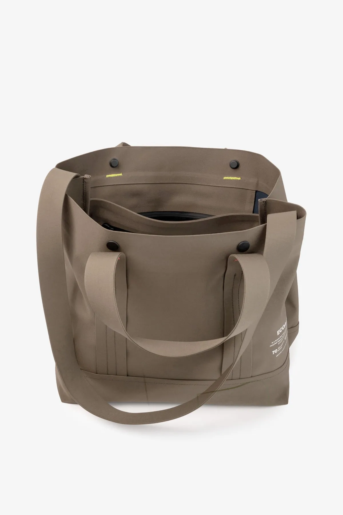 BROWN BONDED SHOPPER L