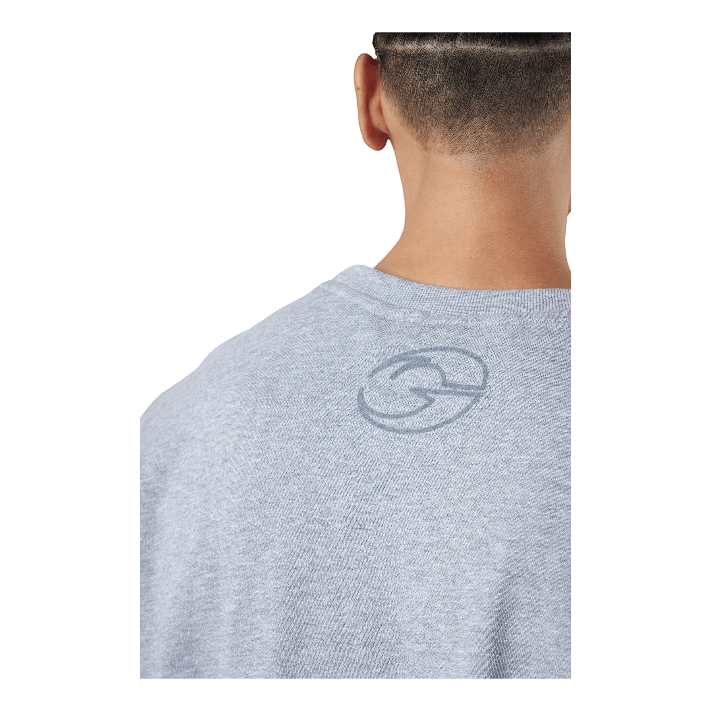Gasp Division Crewneck Grey Melange