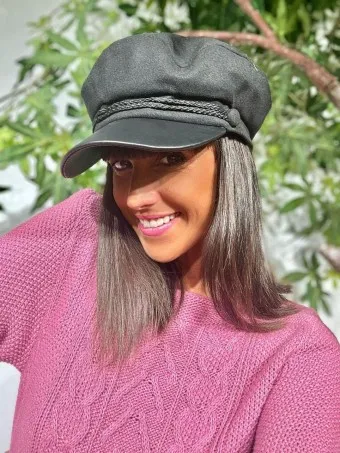 Gorra Paño BRUCE Negro