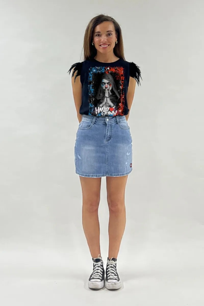 Minifalda denim de mujer STAY