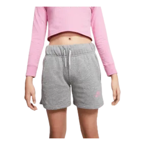 Nike Girls Air Shorts Grey