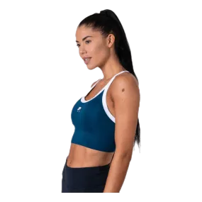 Nike Medium Pad Air Bra Blue/White