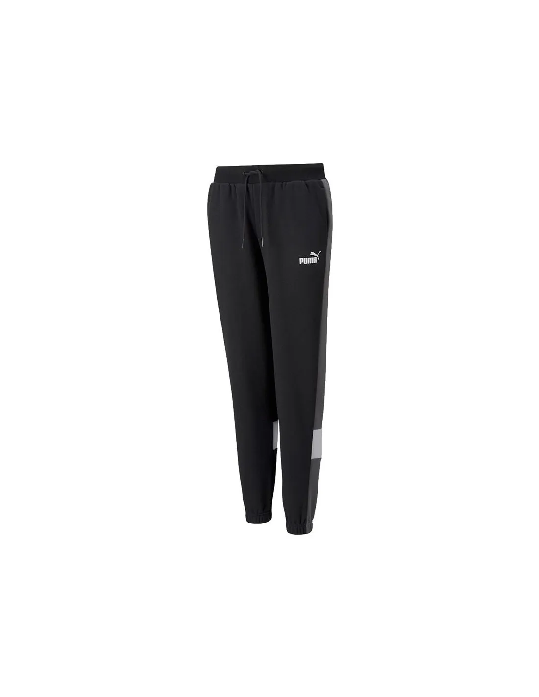Pantalón largo Puma ESS+ Colorblock Boy Black