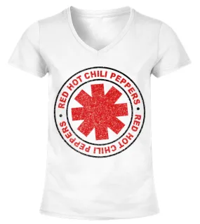 Red Hot Chili Peppers WT (6) Camiseta cuello pico Mujer