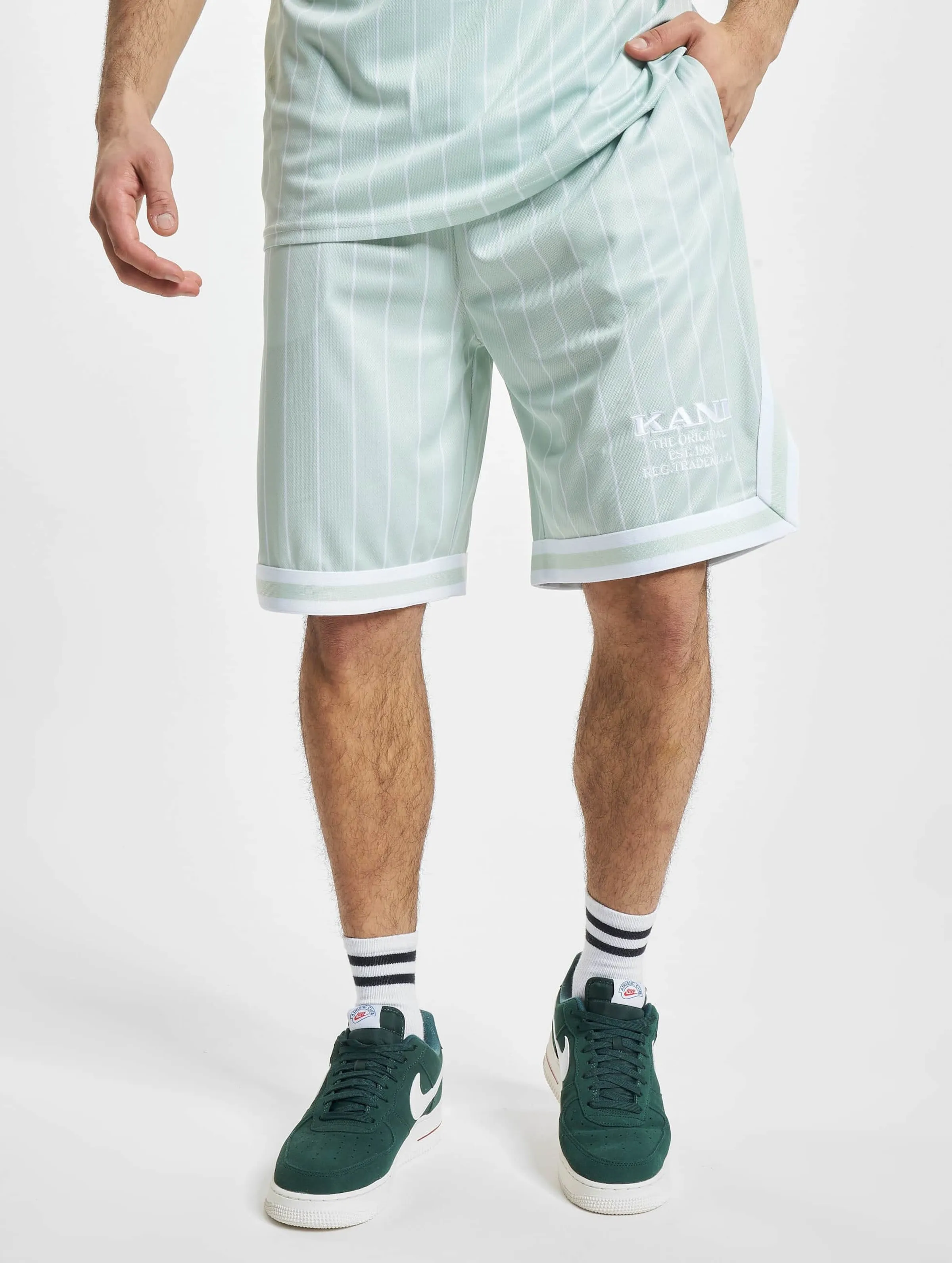 Retro Pinstripes Mesh 