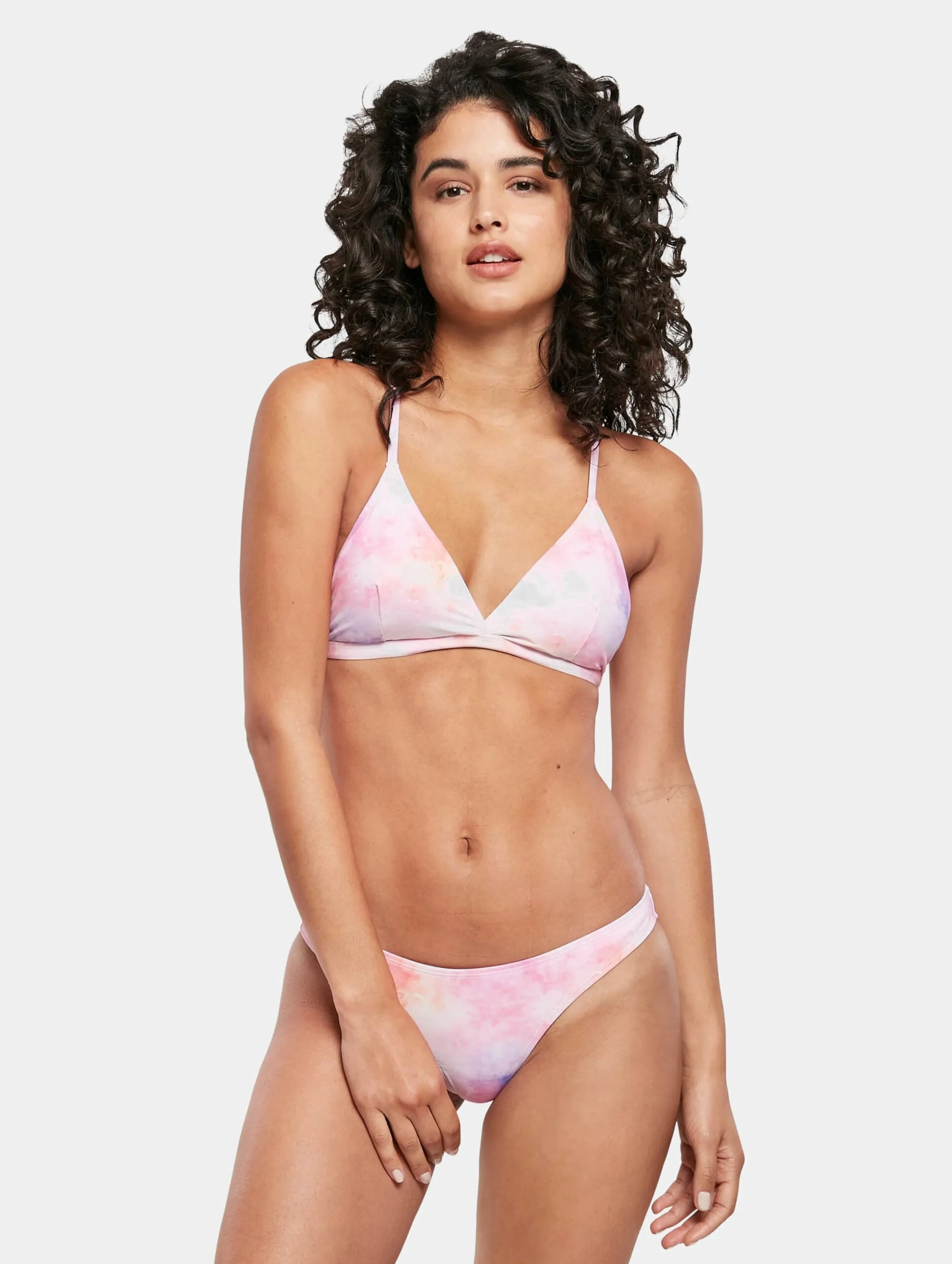 Urban Classics Ladies Tie Dye Triangle Back